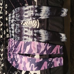 2 Pair Scrunch Butt Leggings